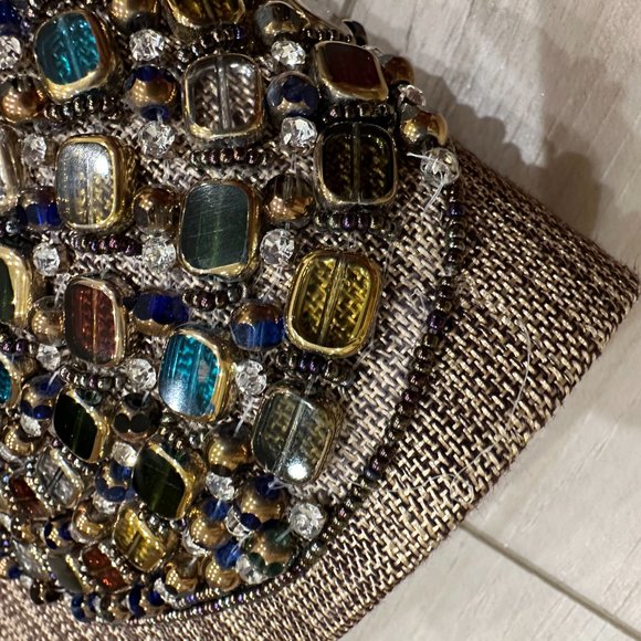 Clutch Purse with Stones - Picture 10 of 10